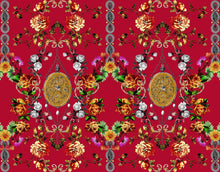 Load image into Gallery viewer, Red silk and cotton pareo