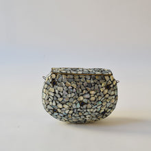 Carica l'immagine nel visualizzatore di Gallery, Clutch Luna madreperla blu