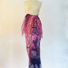 Carica l'immagine nel visualizzatore di Gallery, Pareo lino Ciliegi