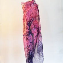 Carica l'immagine nel visualizzatore di Gallery, Pareo lino Ciliegi