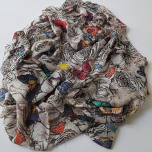 Load image into Gallery viewer, Pareo lurex butterfly