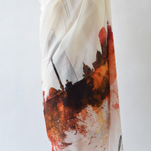 Load image into Gallery viewer, Silk and cotton pareo with Delhi