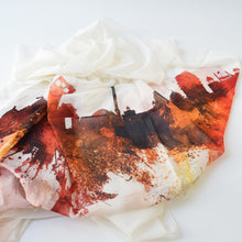 Load image into Gallery viewer, Silk and cotton pareo with Delhi