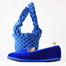 Load image into Gallery viewer, BORSA MACRAME BLUETTE