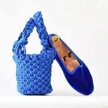 Load image into Gallery viewer, Bluette macramè bag