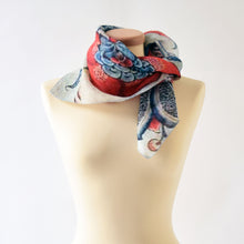Carica l'immagine nel visualizzatore di Gallery, Foulard lino flower