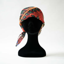 Carica l'immagine nel visualizzatore di Gallery, Foulard lino rosso e verde