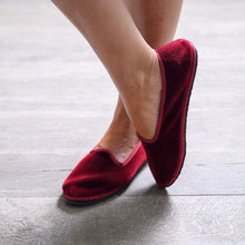 Load image into Gallery viewer, Scarpe Friulane bordeaux