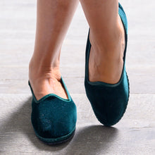 Carica l'immagine nel visualizzatore di Gallery, Scarpe Friulane petrolio