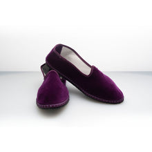 Carica l'immagine nel visualizzatore di Gallery, Scarpe Friulane prugna