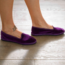 Carica l'immagine nel visualizzatore di Gallery, Scarpe Friulane Prugna