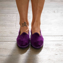 Carica l'immagine nel visualizzatore di Gallery, Scarpe Friulane Prugna