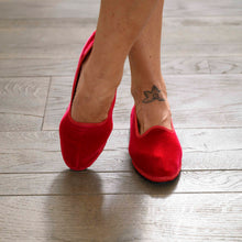 Carica l'immagine nel visualizzatore di Gallery, Scarpe Friulane Rubino