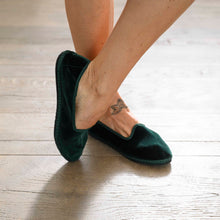 Carica l'immagine nel visualizzatore di Gallery, Scarpe Friulane Verde Bottiglia