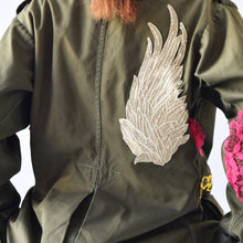 Carica l'immagine nel visualizzatore di Gallery, Giacca militare personalizzata pre loved