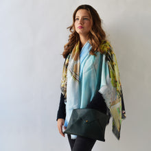 Carica l'immagine nel visualizzatore di Gallery, Pochette a busta Verde Bosco