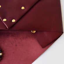 Carica l'immagine nel visualizzatore di Gallery, POCHETTE BURGUNDY