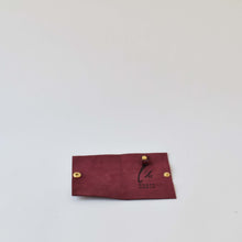 Carica l'immagine nel visualizzatore di Gallery, PORTACHIAVI PELLE BURGUNDY