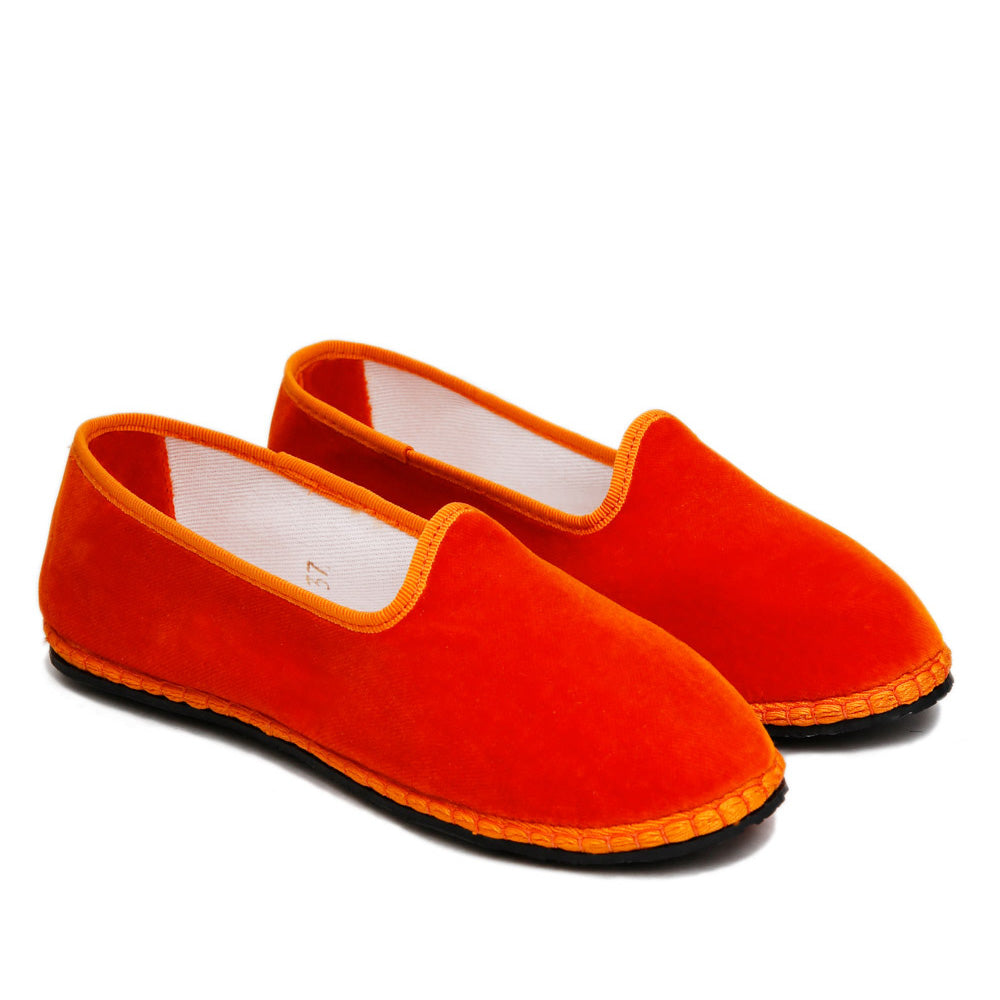 Orange Friulane shoes