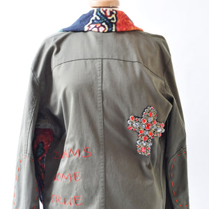 Military second hand jacket