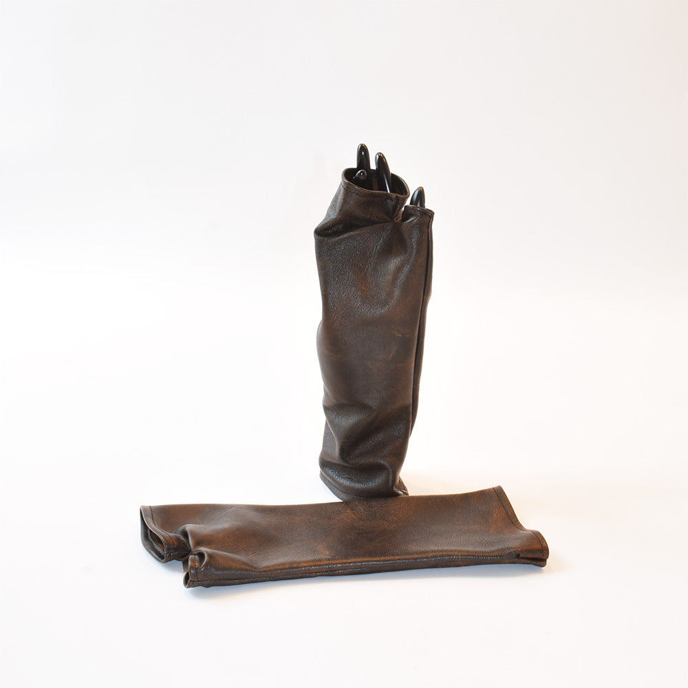 Purse with handle fabric grey and bronze