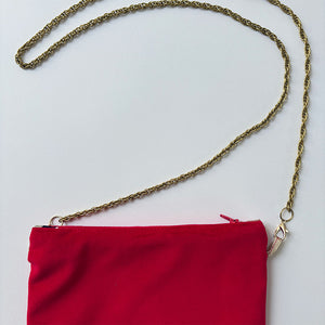 Crossbody in velluto