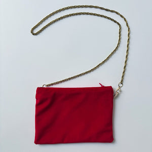 Crossbody in velluto