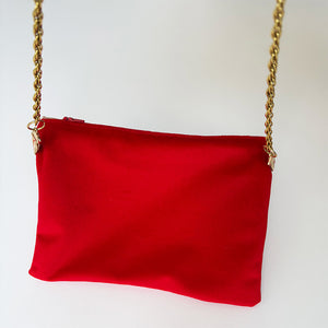 Crossbody in velluto