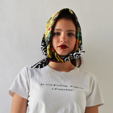 Load image into Gallery viewer, Foulard silk with elephant
