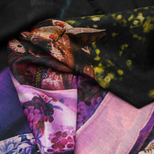 Carica l&#39;immagine nel visualizzatore di Gallery, Sciarpa modal cachemire foto stampata geisha
